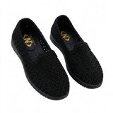 Textured Slip On Flats