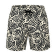 Abstract Print Swim Shorts
