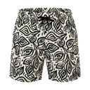 Abstract Print Swim Shorts