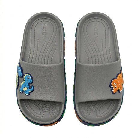 Kids Dinosaur Slide Sandals