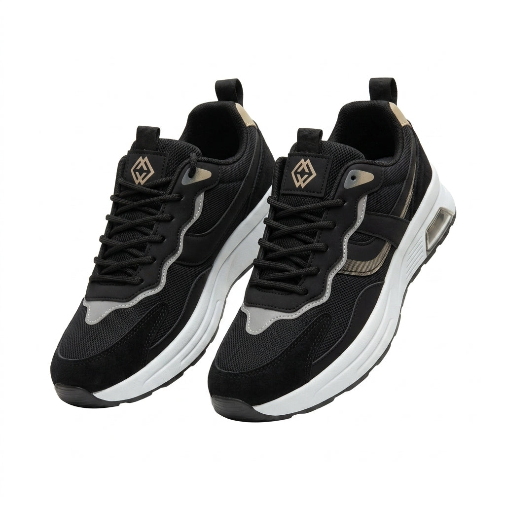 Men Lace Up Chunky Sneakers