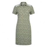 Women Floral Lace Shoulder Short Sleeve Nightdress