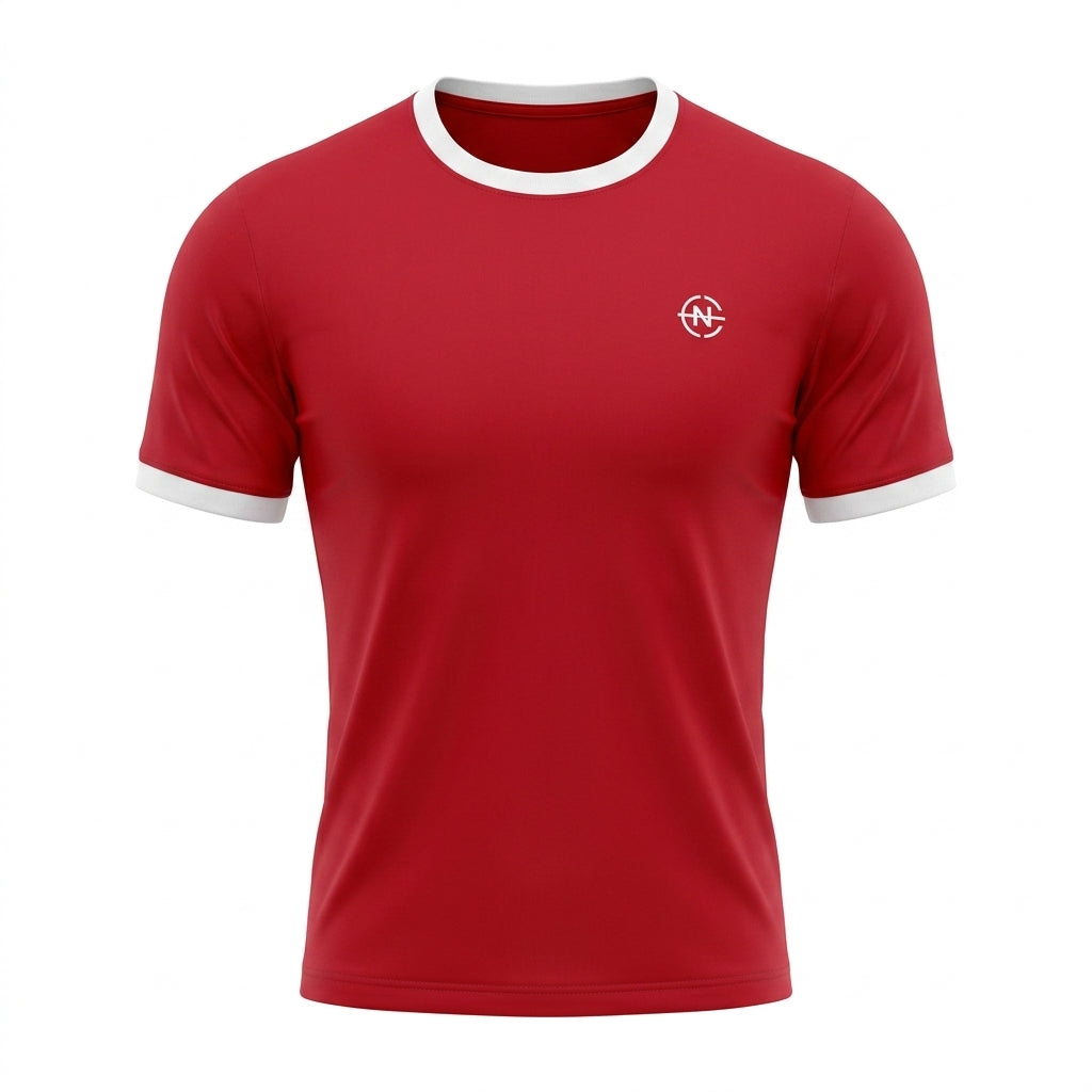 Kids Contrast Trim T Shirt