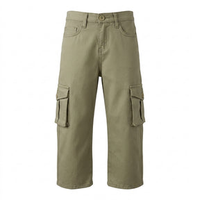 Kids Cargo Pants With Flap Pockets