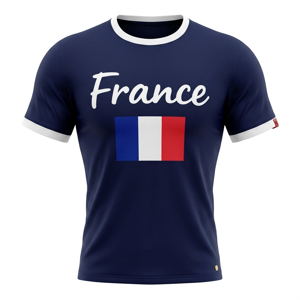 Men France Graphic T Shirt