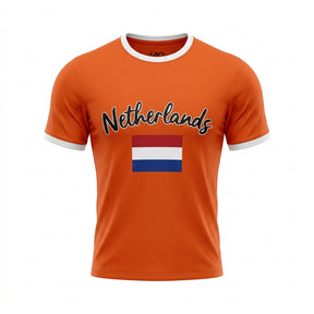 Men Netherlands Graphic T Shirt