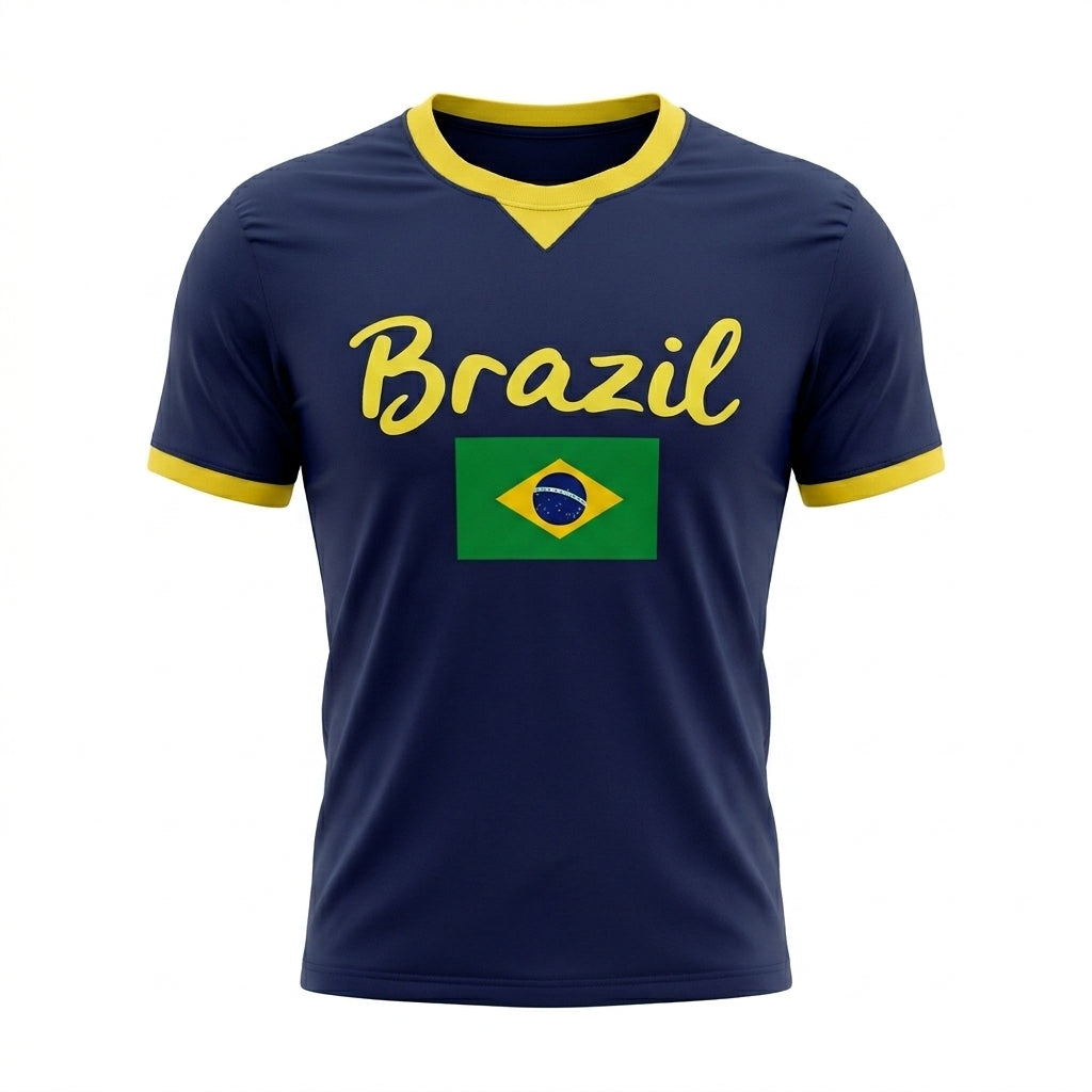Men Brazil Graphic T Shirt