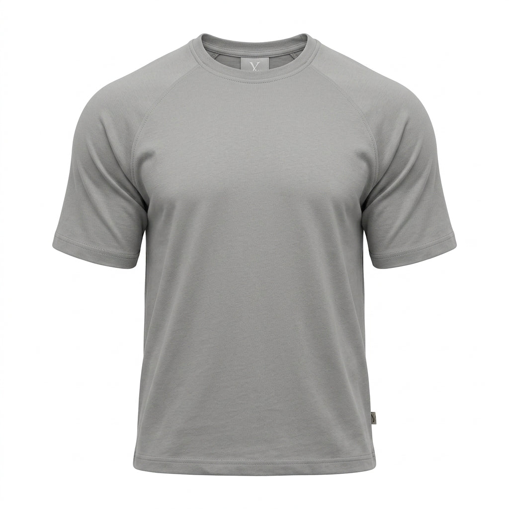 Kids Basic Raglan Cotton T Shirt