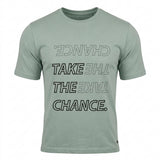 Kids Take The Chance Graphic Print T Shirt