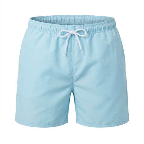 Men Classic Solid Swim Shorts
