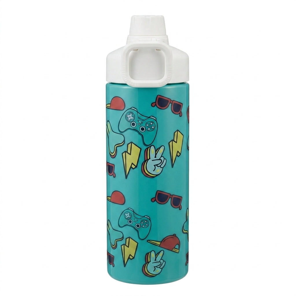 Tank Super Cool Printed Insulated Bottle 650ML Gaming Edition