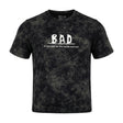 Men Tie Dye Graphic T Shirt Bad Edition