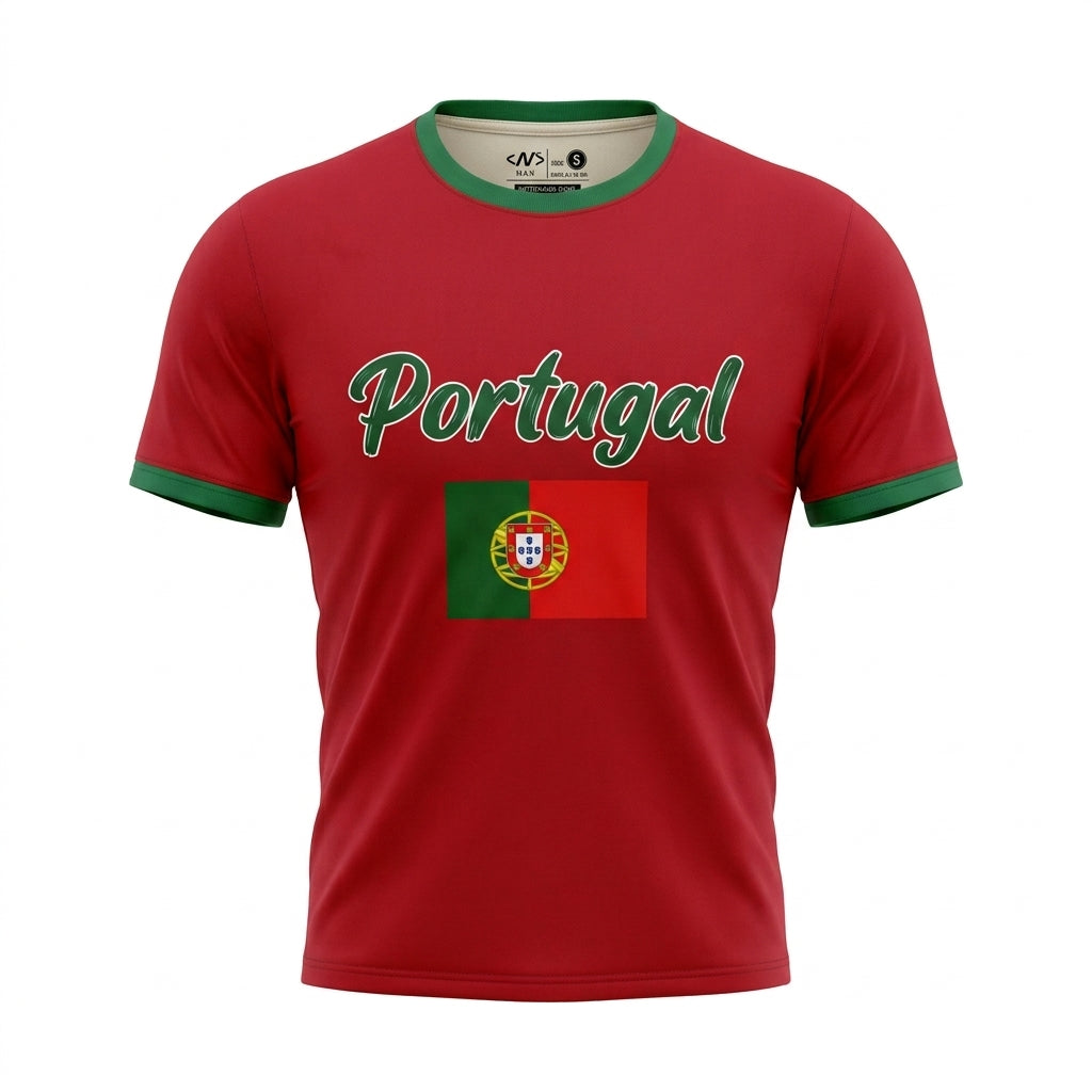 Men Portugal Graphic T Shirt