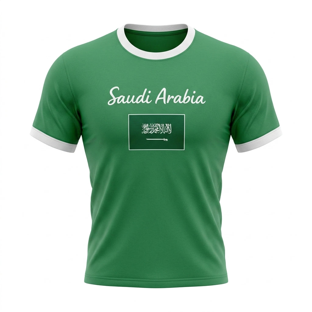 Men Saudi Arabia Graphic T Shirt