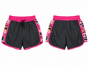 Men Tropical Side Panel Swim Shorts