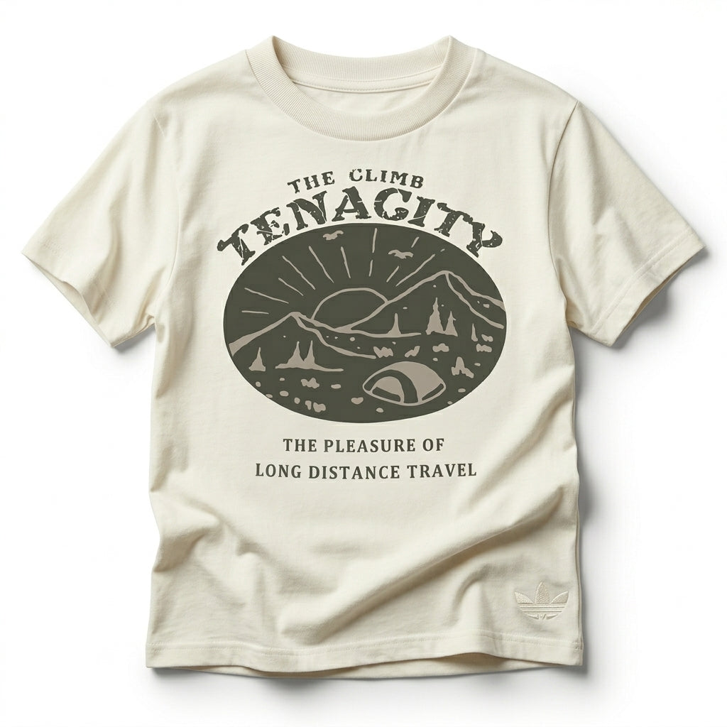 Girls Graphic Short Sleeve T Shirt With Outdoor Print