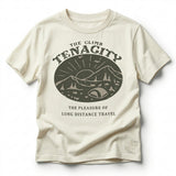Girls Graphic Short Sleeve T Shirt With Outdoor Print