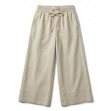 Women Drawstring Wide Leg Pants