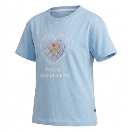 Girls Heart Graphic T Shirt
