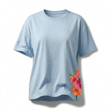 Floral Short Sleeve T Shirt