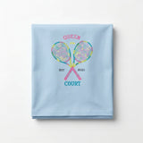 Women Graphic T Shirt With Tennis Print