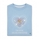 Girls Heart Graphic T Shirt