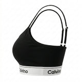 Women Bralette With Logo Underband