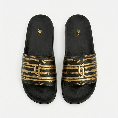Men Printed Slide Sandals