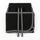 Kids Drawstring Shorts With Contrast Trim