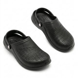 Unisex Perforated Comfort Clog Sandals
