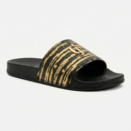 Men Printed Slide Sandals