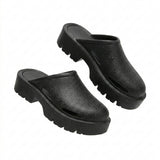 Women Chunky Platform Mule Clogs