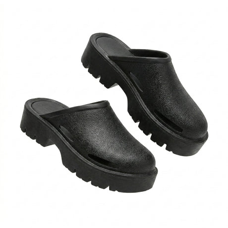 Women Chunky Platform Mule Clogs