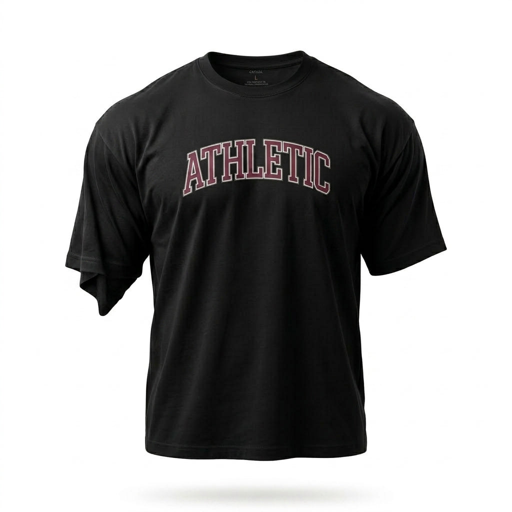 Casual Men Athletic Graphic T Shirt