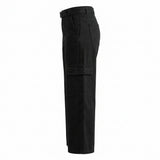Belted Cargo Pants With A High Rise Waist