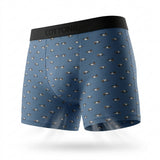 Men Eagle Print Boxer Briefs