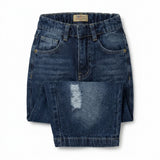 Kids Distressed Denim Shorts