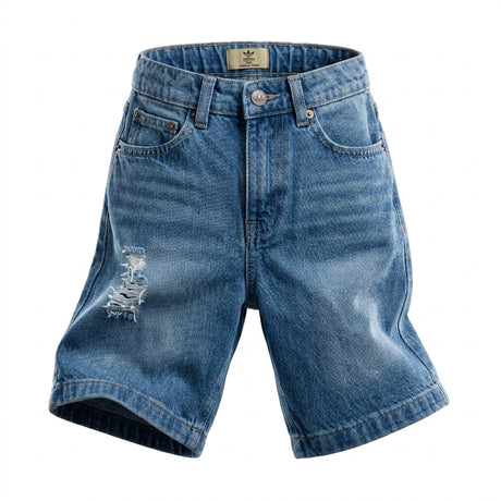 Kids Distressed Denim Shorts