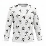 Kids All Over Character Print Long Sleeve T Shirt