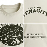 Girls Graphic Short Sleeve T Shirt With Outdoor Print