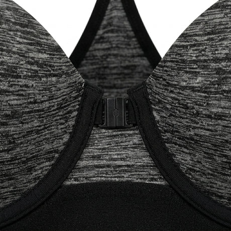 Women Melange Racerback Padded Bra