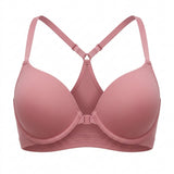Women Lace Panel Full Coverage Support Bra