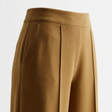 Wide Leg Pants With High Rise Waist