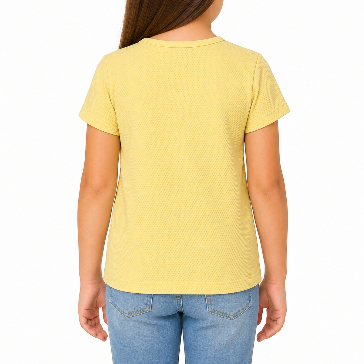 Boys Textured Short Sleeve T Shirt