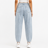 Women High Waist Wide Leg Jeans