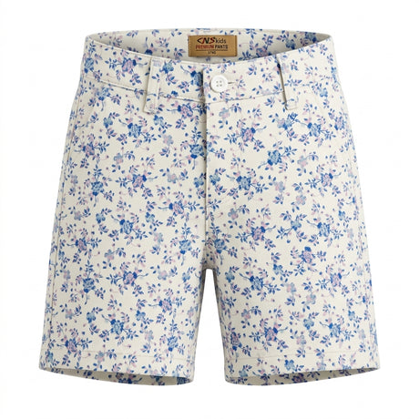 Kids Floral Print Shorts