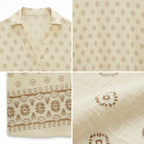 Casual Women Printed Button Front Blouse