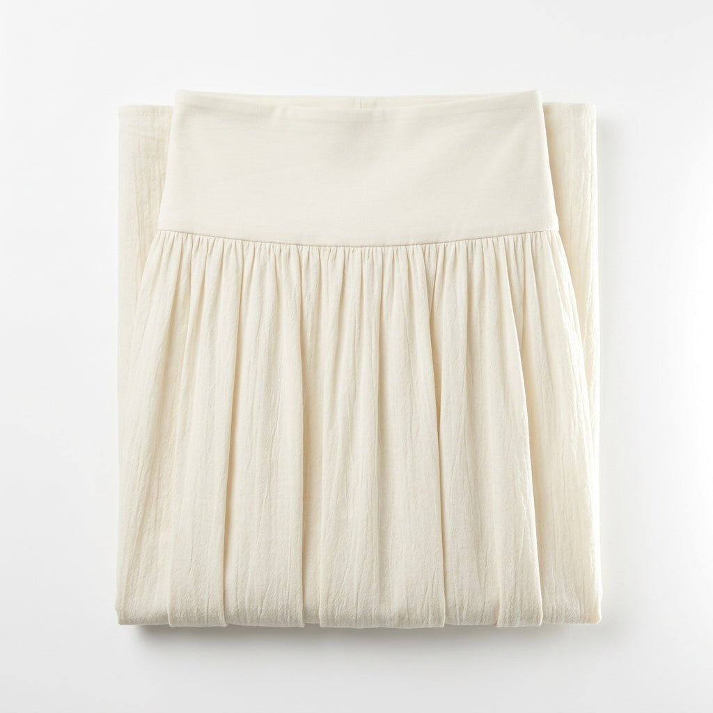 Women Gathered Maxi Skirt