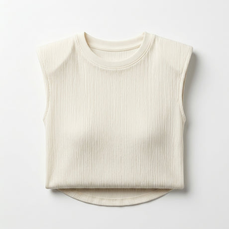 Textured Cap Sleeve Top