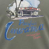 Men Pacific Cinerama Graphic Crew Neck T Shirt